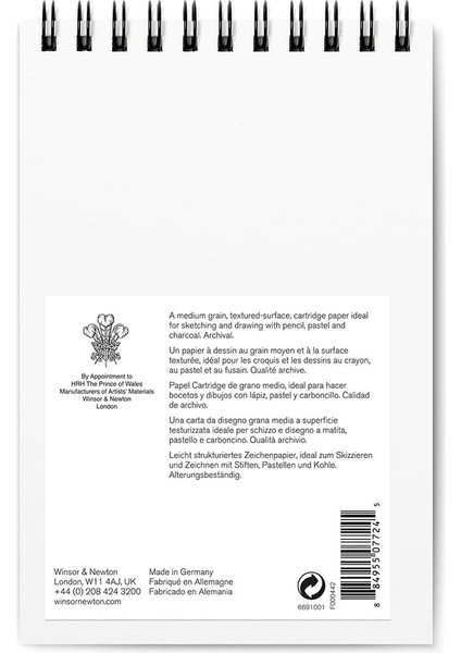 W&n Çizim Bloknotu Spiralli Dokusuz 150GR A5 25YAPRAK