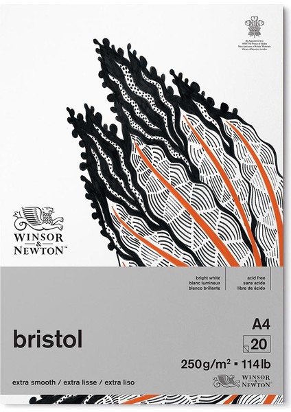 Bristol Bloknotu Yapışkanlı 250GR 20 Sayfa A4 21X29.7CM