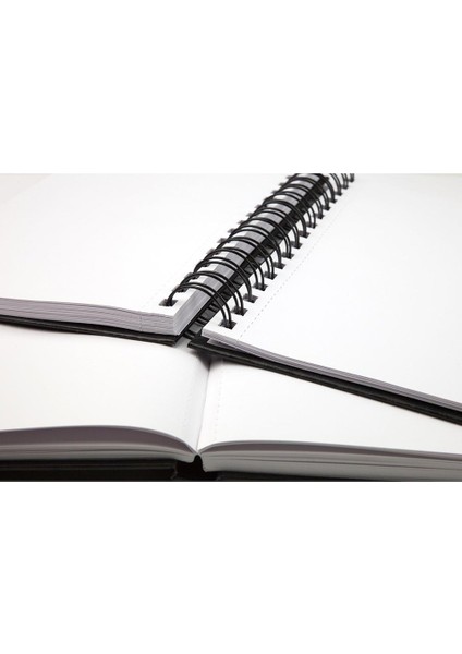 Eskiz Çizim Bloknotu Sert Ciltli Siyah Hafif Dokulu 170GR 50 Sayfa A5 14.8X21CM fiyatları