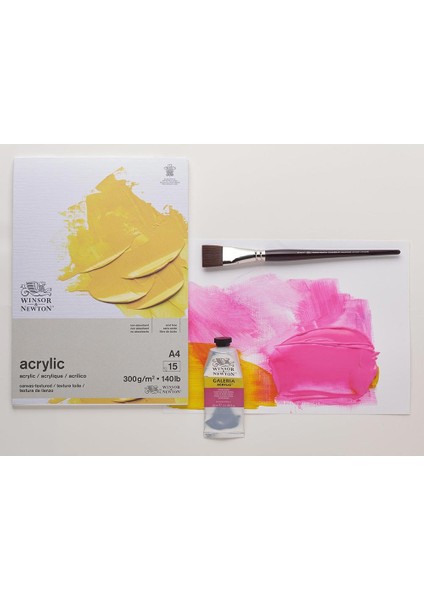 Akrilik Bloknotu Yapışkanlı 300GR 15 Sayfa A4 21X29.7CM modelleri