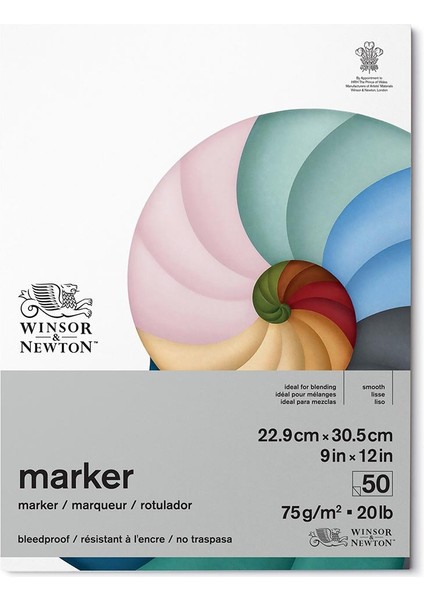 Akma Yapmayan Markör Bloknotu Yapışkanlı 75GR 50 Sayfa 23X31CM