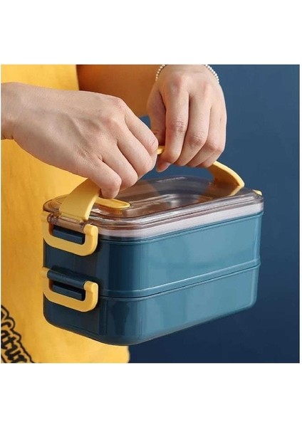 Çift Katmanlı 304 Paslanmaz Çelik Saklama Kabı modelleri