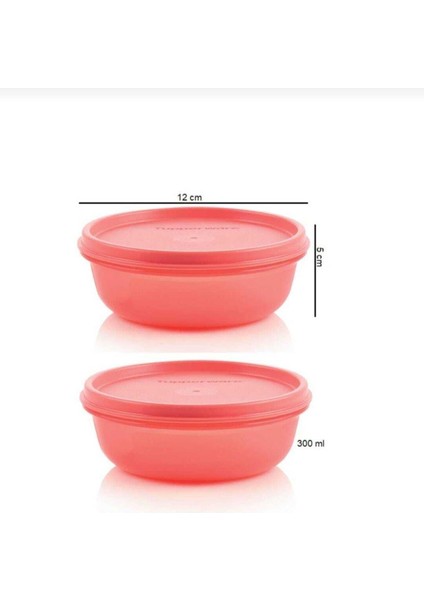 Buzdolabı Saklama Kabı 2x300 Ml Şeker Kaplar
