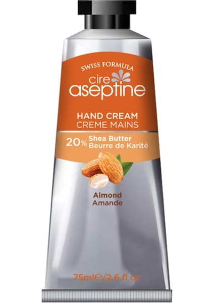 : Cire Aseptine Shea Butter El Kremi - Badem 75 ml