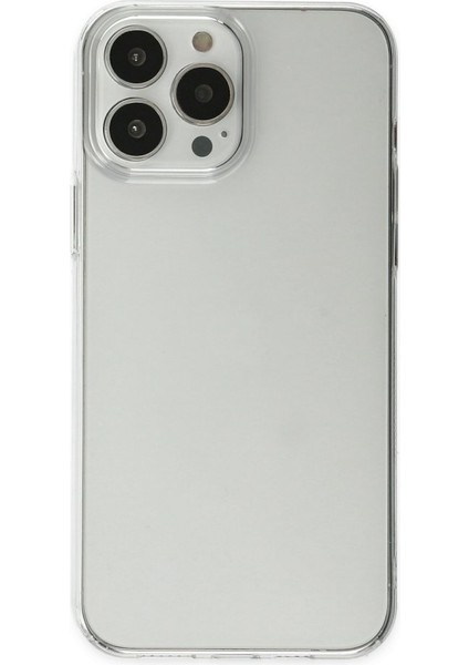Apple iPhone 14 Pro Max Kılıf Pc Sert Şeffaf Kapak