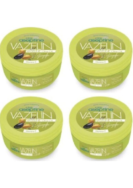 Cire Aseptine Cire Aceptine 4 x Vazelin 150 ml Zeytinyağlı