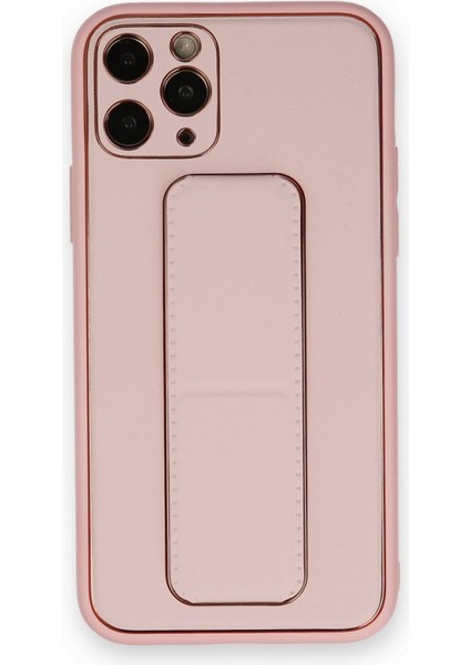 Apple iPhone 11 Pro Max Kılıf Coco Deri Standlı Kapak