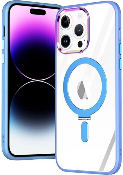 Apple iPhone 13 Pro Kılıf Mudo Magneticsafe Standlı Kapak