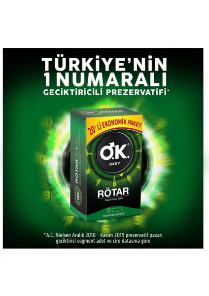 Rötar Li Ekonomik 20'li Prezervatif fırsatları