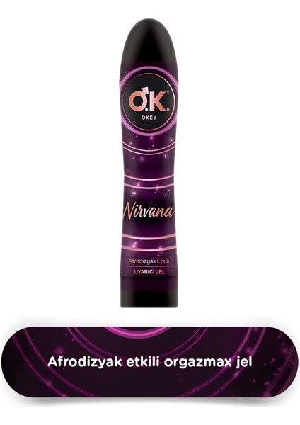 Nirvana Prezervatif 40'Lı + Okey Nirvana Jel Su Bazlı 100 Ml