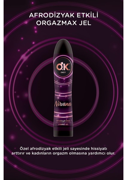 Nirvana Prezervatif 40'Lı + Okey Nirvana Jel Su Bazlı 100 Ml