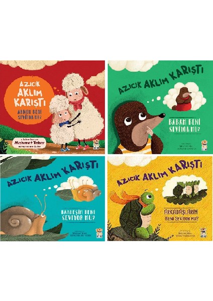 Azıcık Aklım Karıştı Serisi 4 Kitap Set - Mehmet Teber