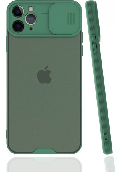 Apple iPhone 11 Pro Max Kılıf Platin Kamera Koruma Silikon