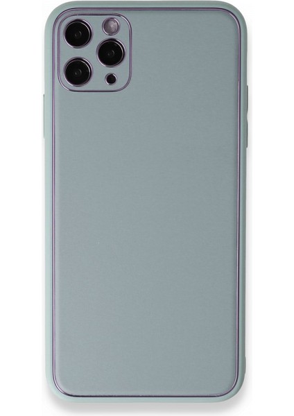 Apple iPhone 11 Pro Max Kılıf Coco Deri Silikon Kapak