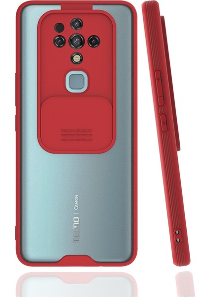 Tecno Camon 16 Kılıf Platin Kamera Koruma Silikon
