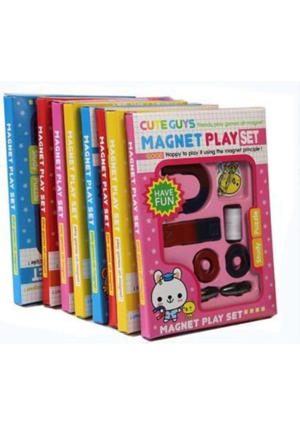 Mıknatıs Oyun Deney Seti Çocuklar Için Magnet Play Set Eğitici