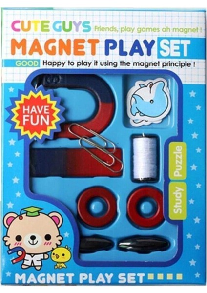 Mıknatıs Oyun Deney Seti Çocuklar Için Magnet Play Set Eğitici modelleri