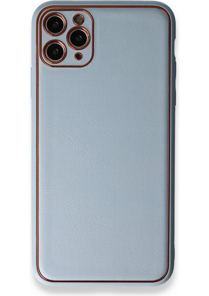 Apple iPhone 11 Pro Max Kılıf Coco Deri Silikon Kapak