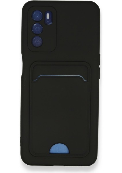 Oppo A16 Kılıf Kelvin Kartvizitli Silikon