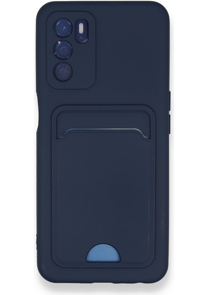 Oppo A16 Kılıf Kelvin Kartvizitli Silikon