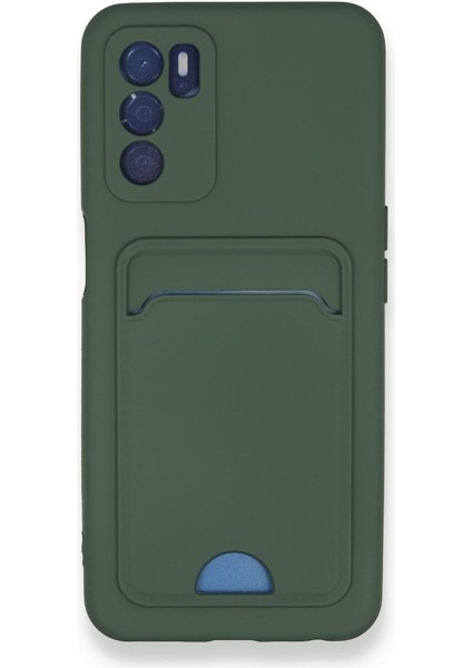 Oppo A16 Kılıf Kelvin Kartvizitli Silikon