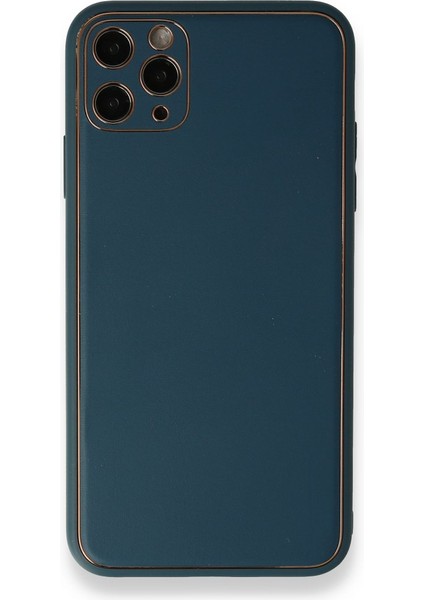 Apple iPhone 11 Pro Max Kılıf Coco Deri Silikon Kapak