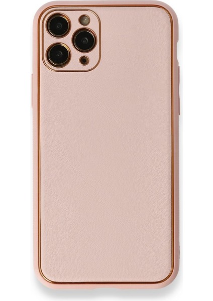 Apple iPhone 11 Pro Max Kılıf Coco Deri Silikon Kapak