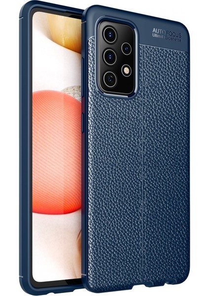 Samsung Galaxy A72 Kılıf Focus Derili Silikon