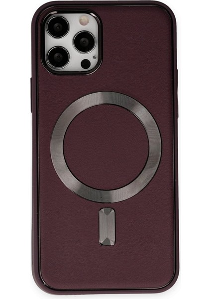 Apple iPhone 12 Pro Max Kılıf Coco Deri Magneticsafe Silikon modelleri
