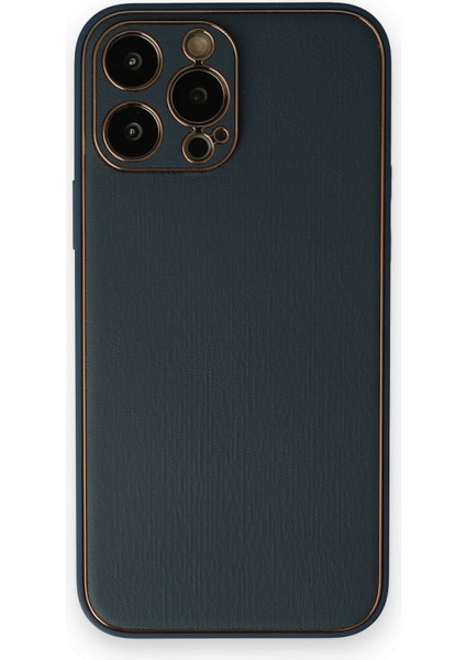 Apple iPhone 14 Pro Max Kılıf Coco Deri Silikon Kapak