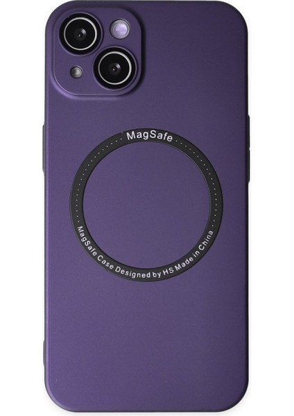 Apple iPhone 14 Kılıf Jack Magneticsafe Lens Silikon