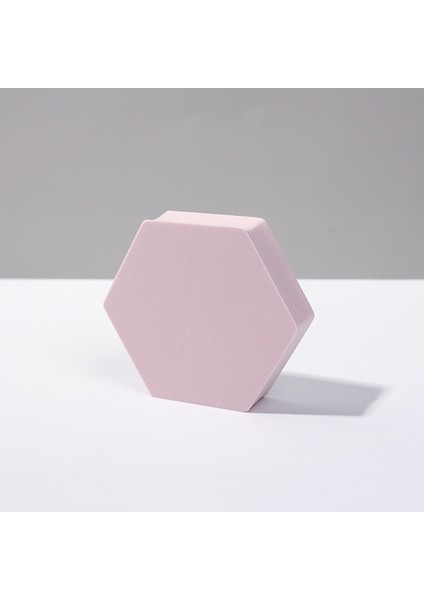 8 Adet Fotoğraf Sahne, Renk: Küçük Açık Pembe Altıgen (Yurt Dışından)