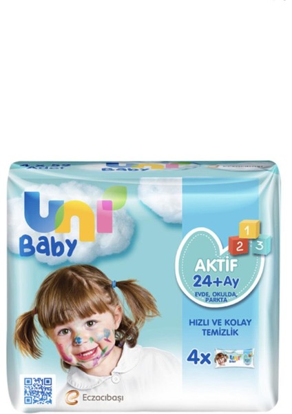 Oyna Öğren 4X52’LI Islak Mendil