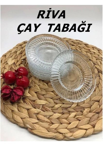14645 Riva Çay Tabağı 6 Lı