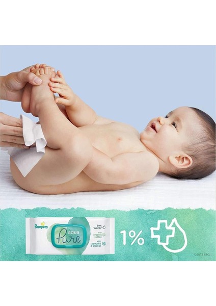 Aqua Pure Islak Havlu Mendil 9 'lu Fırsat Paketi 432 Yaprak