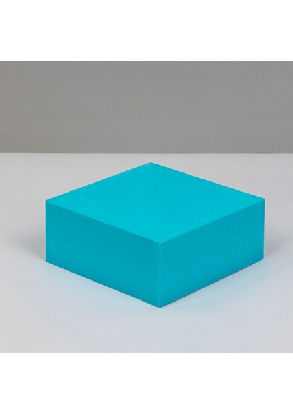 8 Adet Fotoğraf Sahne, Renk: Küçük Göl Mavi Dikdörtgen (Yurt Dışından)