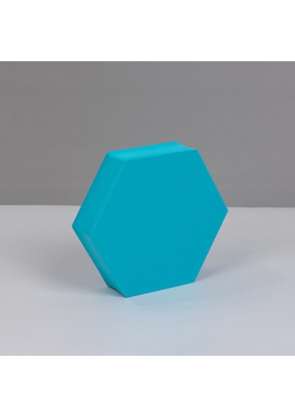 8 Adet Fotoğraf Sahne, Renk: Küçük Göl Mavi Altıgen (Yurt Dışından)