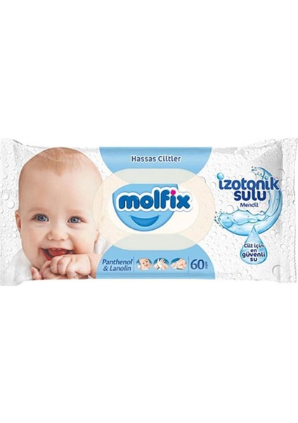 Islak Mendil 60'lı Hassas Ciltler 4 Adet