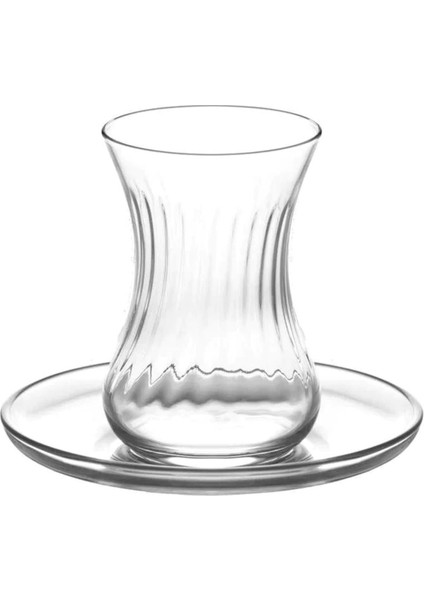 Dilek 12'Li Çay Seti 6 Çay Bardağı + 6 Çay Tabağı 8692952205958