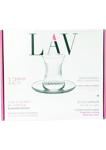 Dilek 12'Li Çay Seti 6 Çay Bardağı + 6 Çay Tabağı 8692952205958 fiyatları