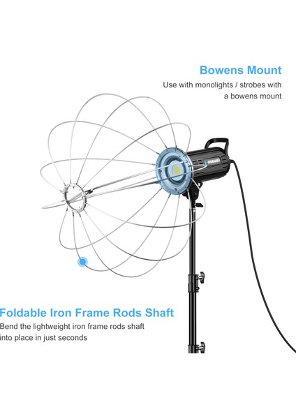 Puluz 65CM Katlanabilir Fener Softbox (Yurt Dışından)