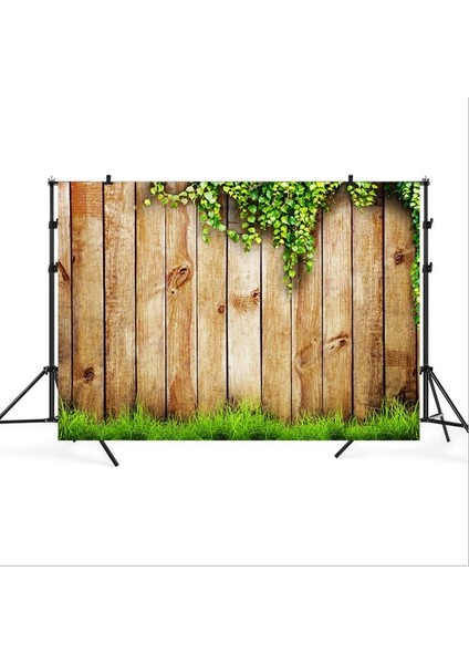 2.1m x 1.5m Vintage Ahşap Arka Plan Bezi (Yurt Dışından)