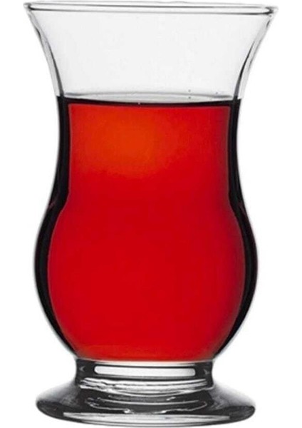 6'Lı Pera Ayaklı Çay Bardağı