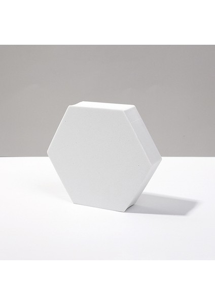 8 Adet Fotoğraf Sahne, Renk: Küçük Beyaz Altıgen (Yurt Dışından)