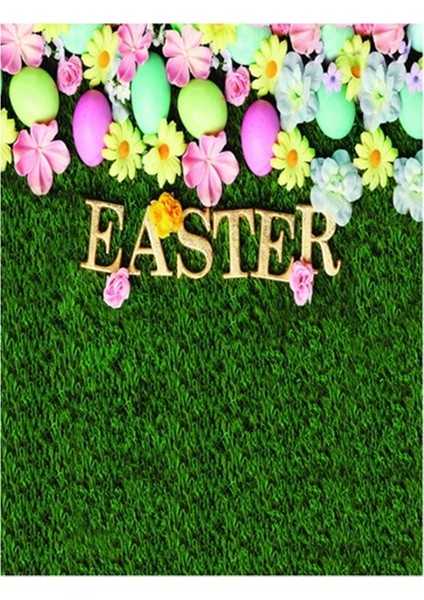 1.5m x 2.1m Paskalya Yumurta Geri Parti Arka Plan Bezi (Yurt Dışından) fırsatları