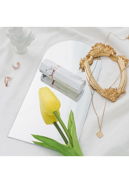 5 Adet Akrilik Ayna Reflektör, Renk: Yuvarlak Çapı 14CM (Yurt Dışından) fırsatları