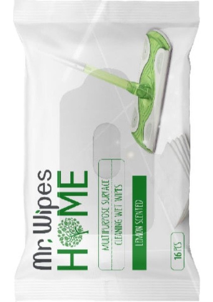 Mr. Wipes Parke Laminant Zemin Islak Mendili16 Adet