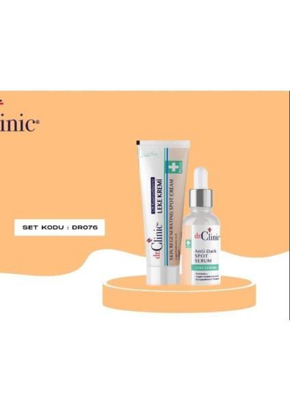 Cilt Kusursuzlaştırıcı Leke Kremi 50ML Leke Serumu 30ML