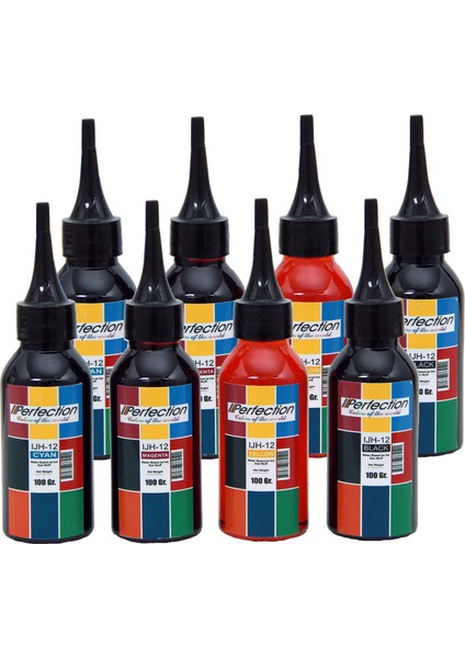 Epson L Serisi ve Claria Solventli Mürekkep Dolum Seti 8X100 Ml.