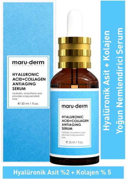Hyalüronik Asit & Cilt Bakım Serumu 30 ml